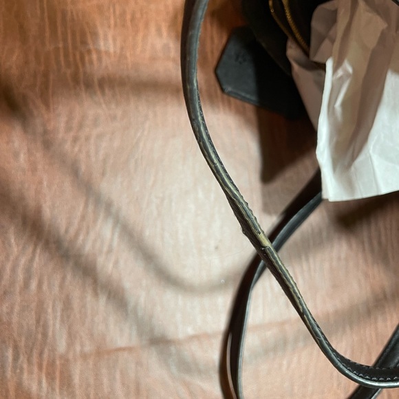 Tory Burch Black Leather Tote - Picture 6 of 10